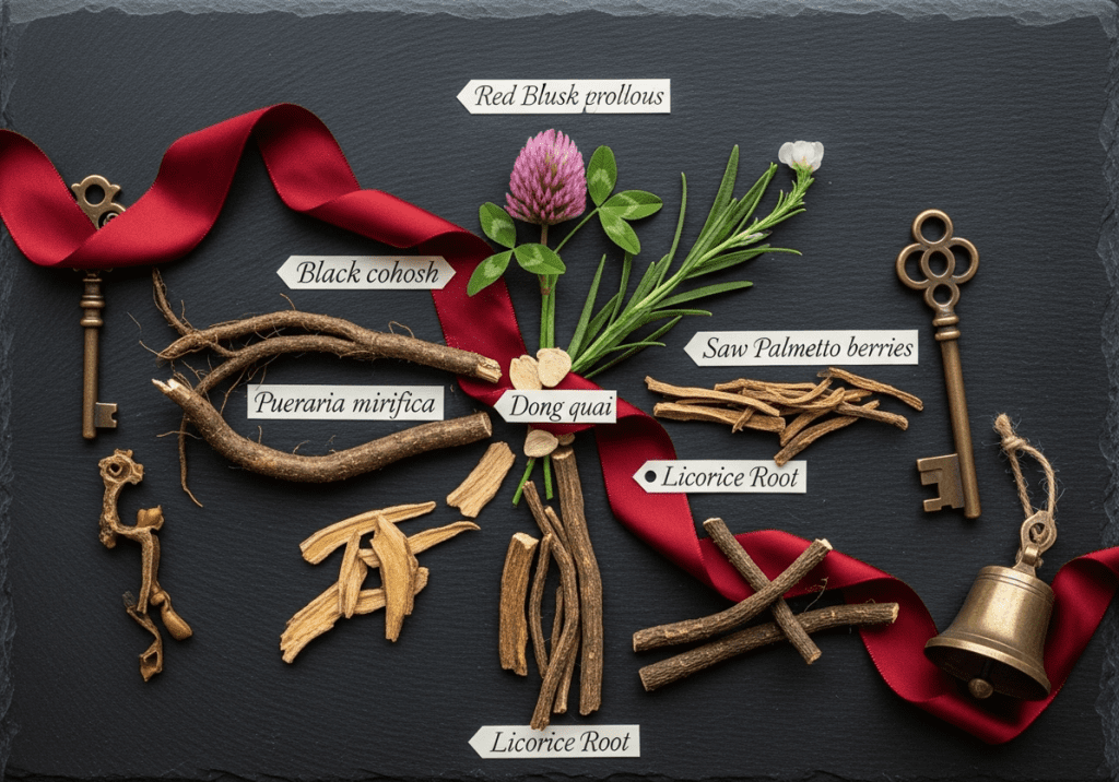 3 Flat-lay of feminization herbs arranged as a ritual circle with symbolic house key and bellYour sacred garden core botanicals for a gentle shift 3 Flat-lay of feminization herbs arranged as a ritual circle with symbolic house key and bellYour sacred garden core botanicals for a gentle shift
