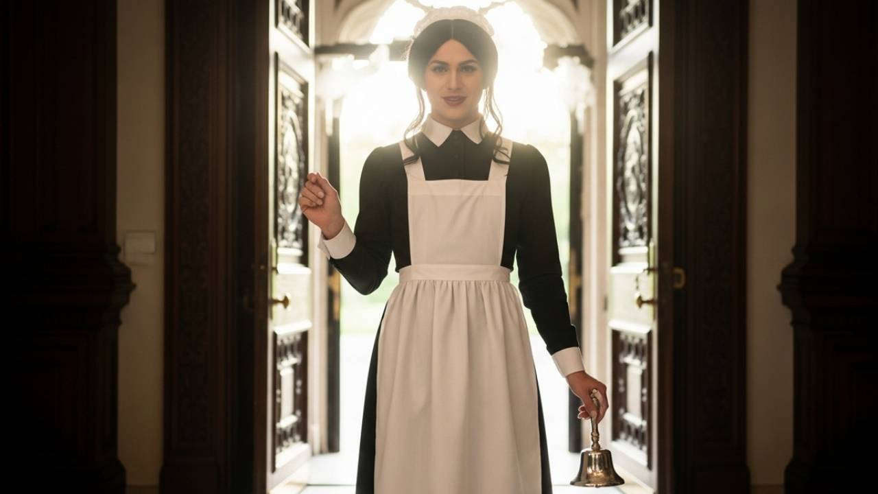 A sissy maid at the threshold of her true transformation. The first steps into Madame’s academy of surrender. A sissy maid at the threshold of her true transformation. The first steps into Madame’s academy of surrender.
