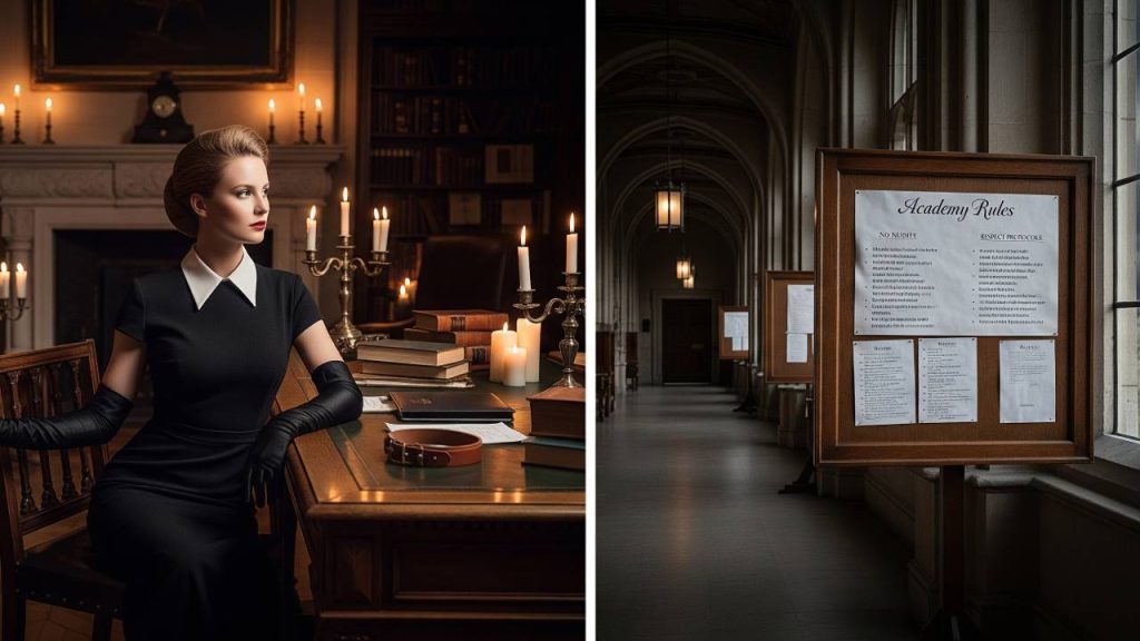 1 Madame Stewart s disciplined path versus playful sissification—refined, editorial contrast Discipline over play Madame Stewart’s strict feminization vs. the playful past